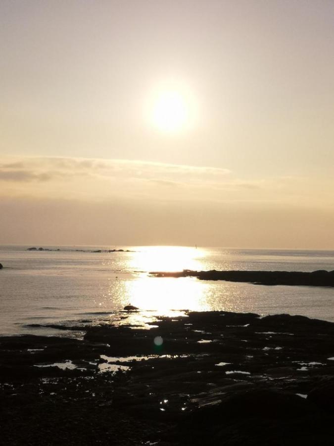 Splendide vue face à la mer Concarneau Extérieur photo