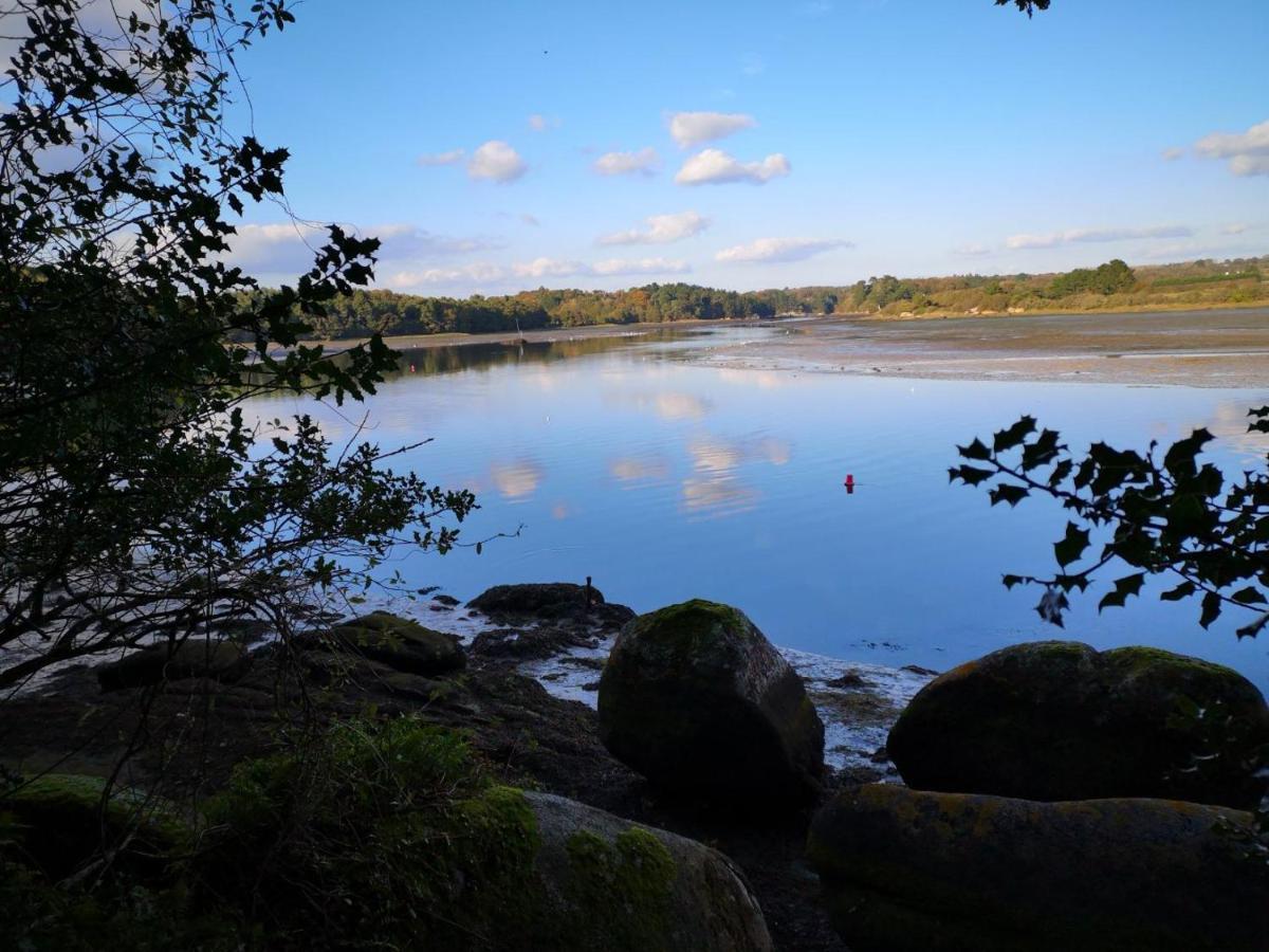 Splendide vue face à la mer Concarneau Extérieur photo