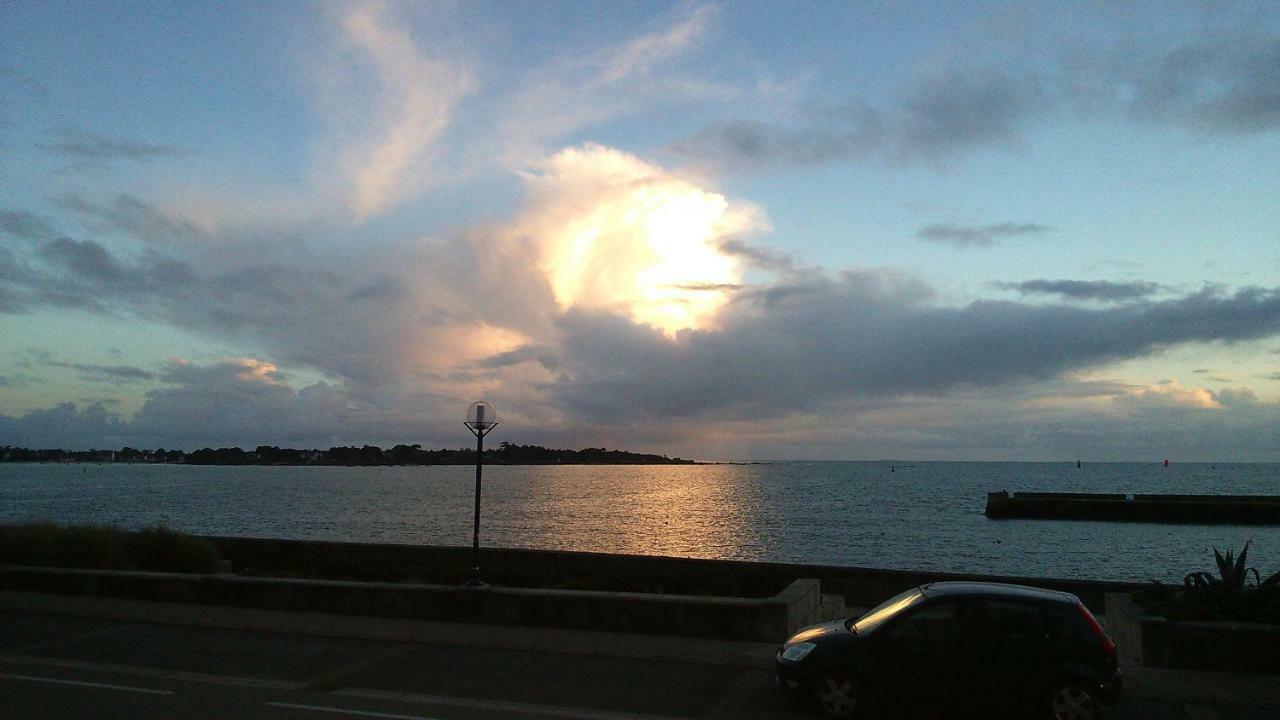 Splendide vue face à la mer Concarneau Extérieur photo