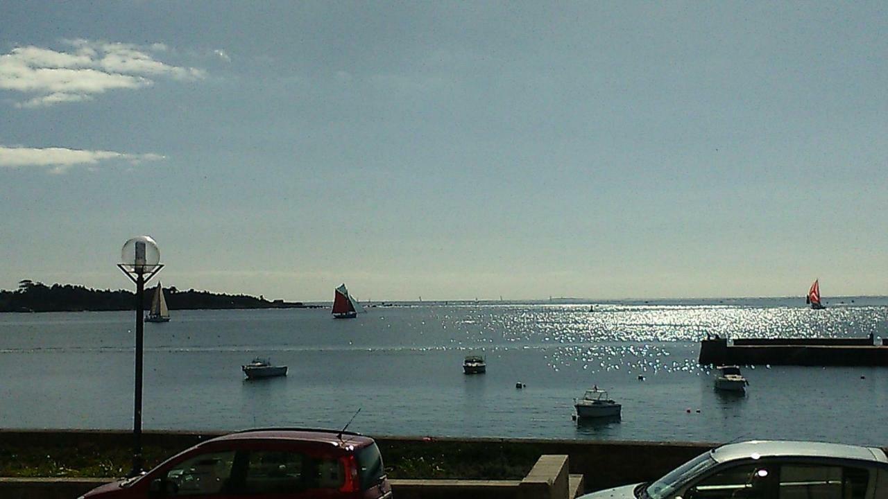 Splendide vue face à la mer Concarneau Extérieur photo
