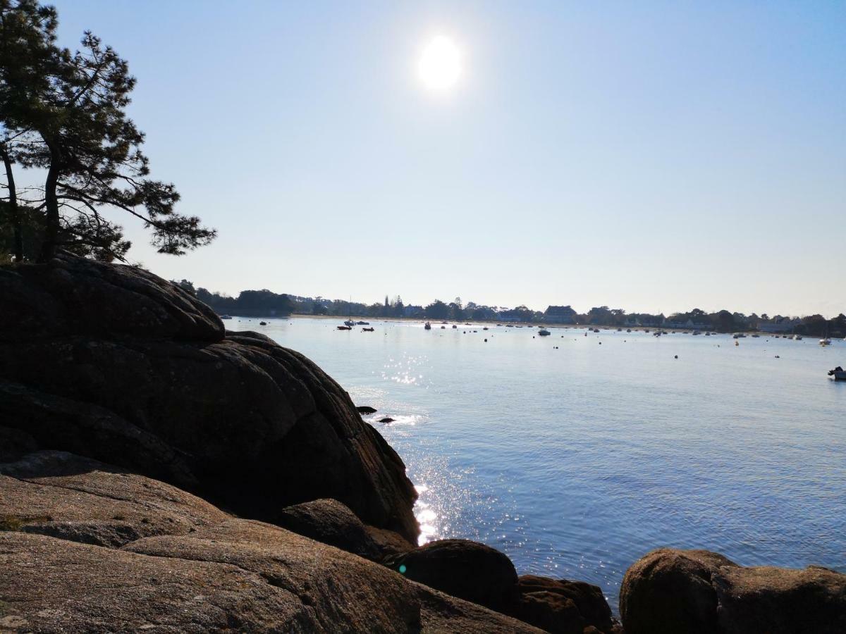 Splendide vue face à la mer Concarneau Extérieur photo